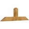 Ekena Millwork Portland Rough Sawn Timber Gable Bracket, Western Red Cedar, 60"W x 20"H x 4"D x 6"F, 8/12 Pitch GBW060X20X0406POR00RWR - alternate 2